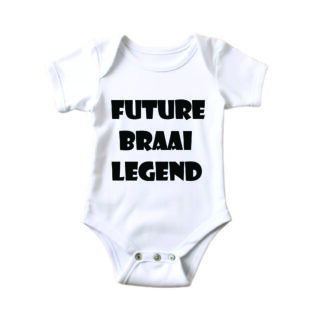Future Braai Legend Baby grow
